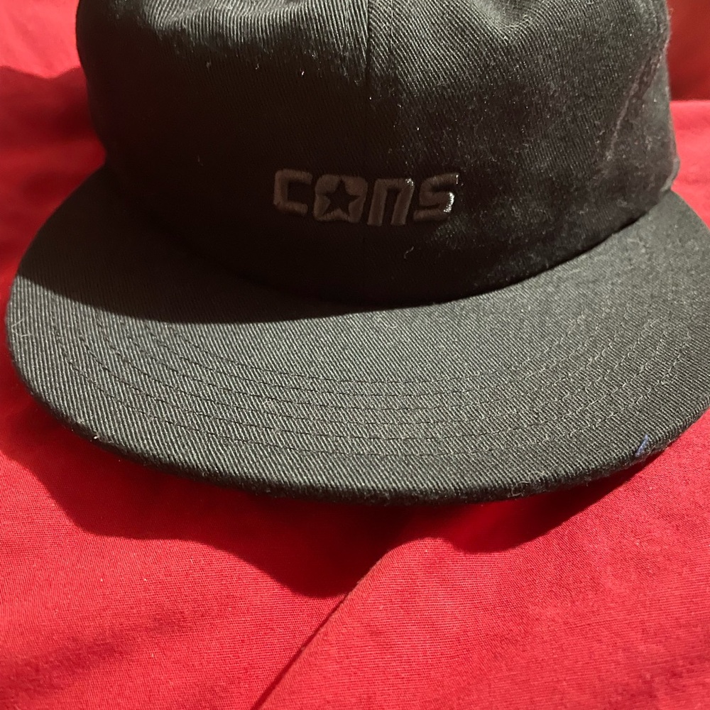 Converse Black Cap with Logo